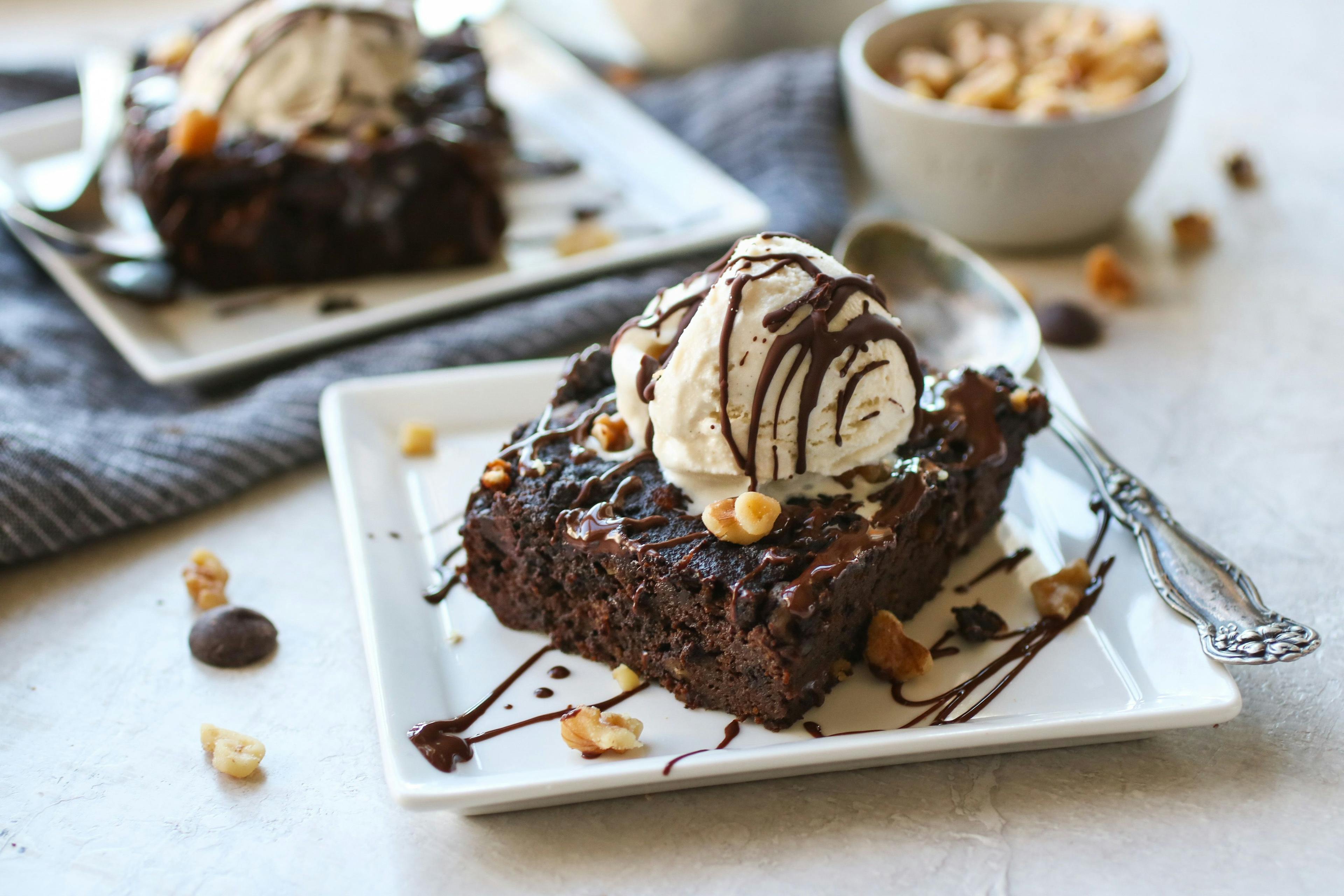 Grain-free Chocolate Chunk Pumpkin Brownies