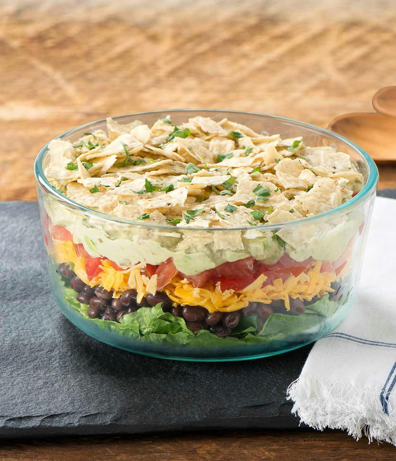 Layered Fiesta Salad