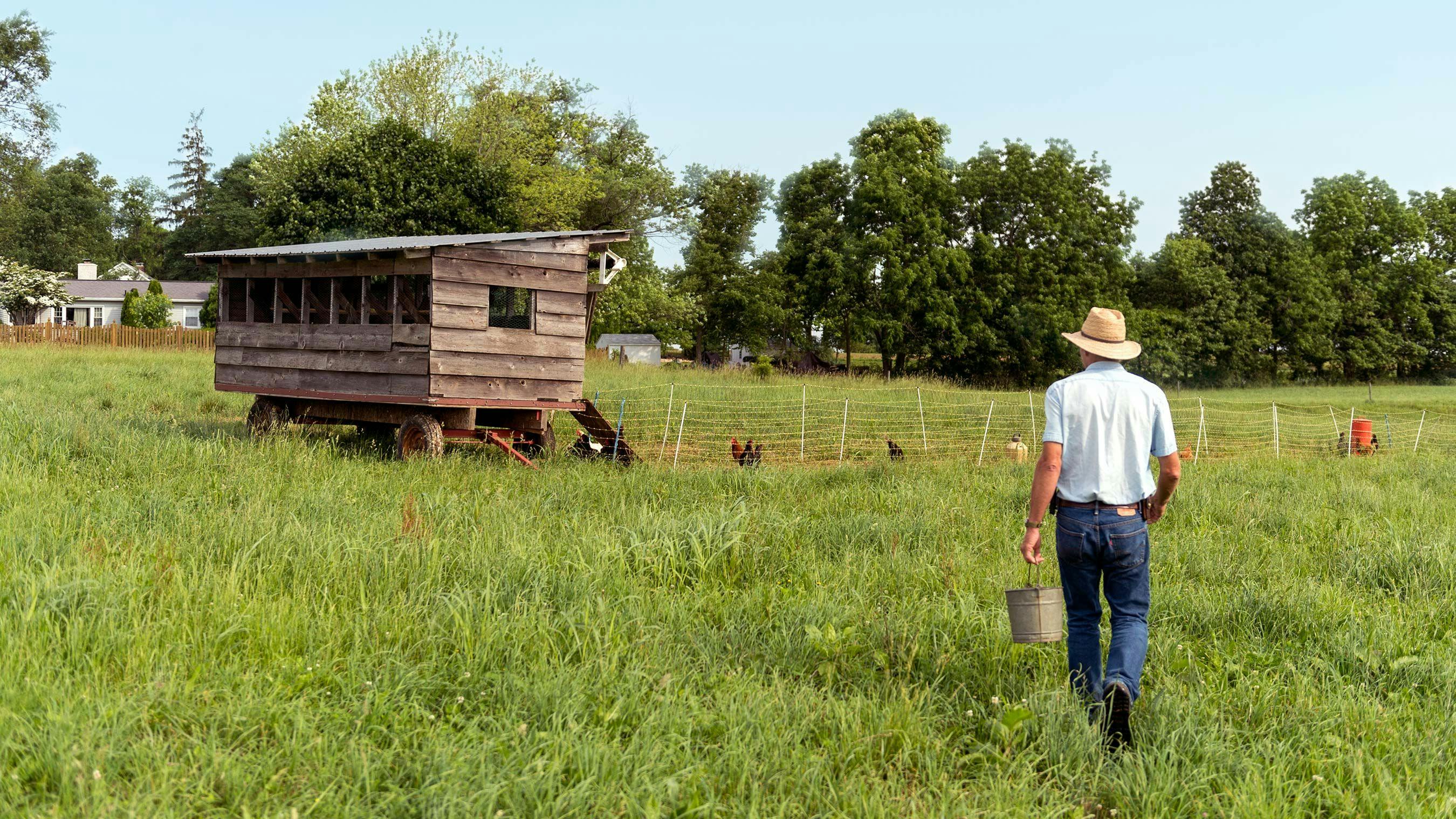 The Holter's Organic Valley family farm