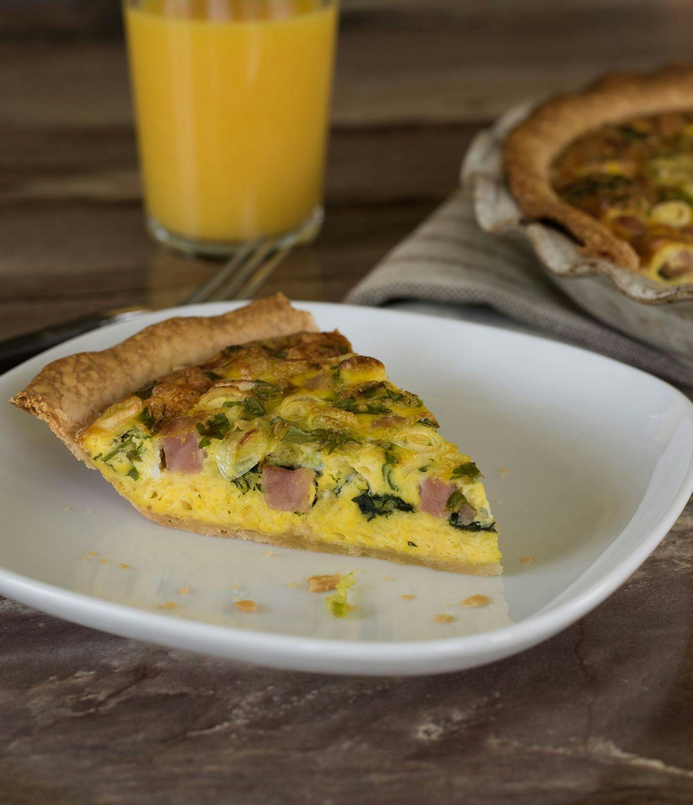 Breakfast Delight Quiche