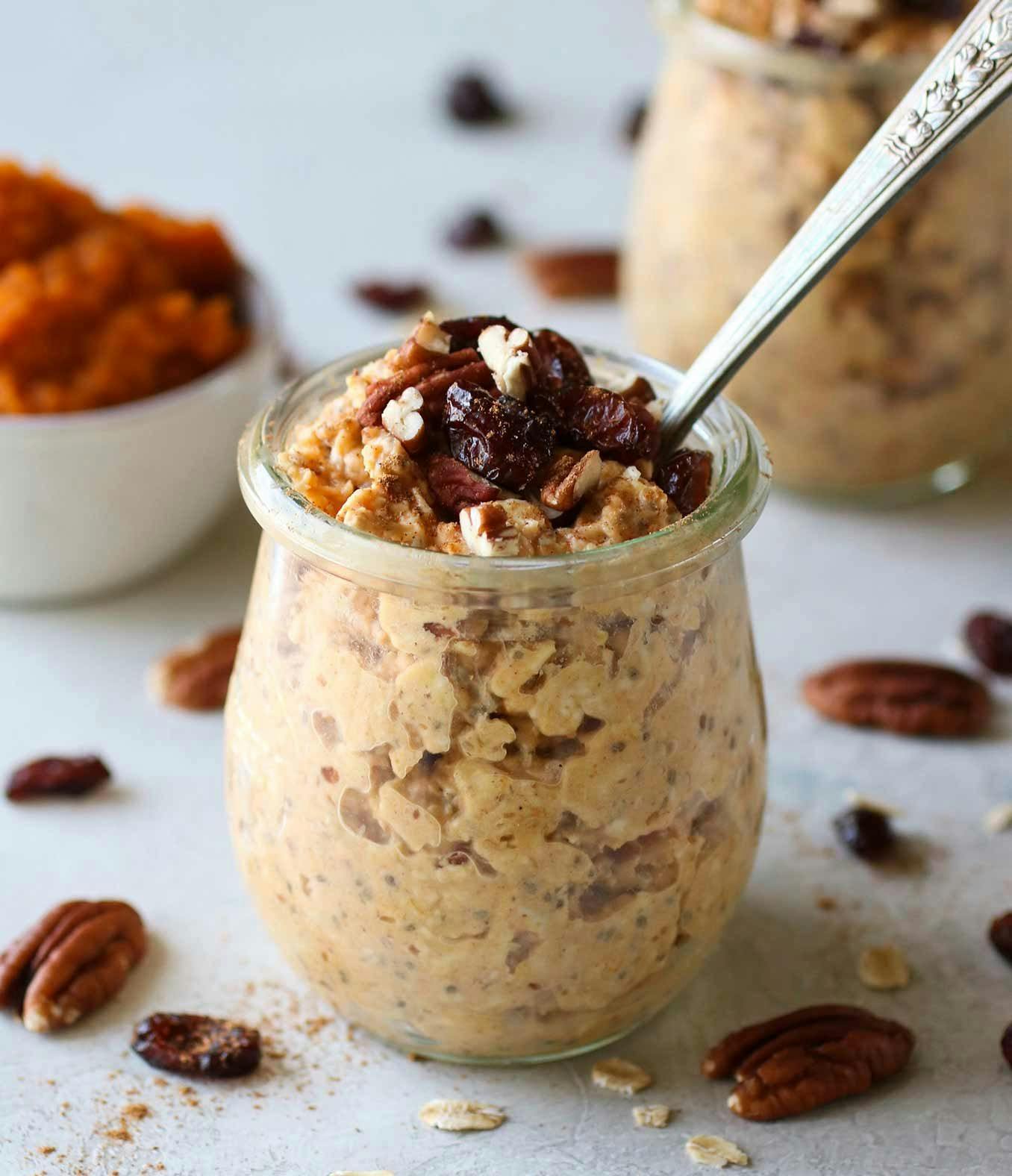 Pumpkin Pie Overnight Oats