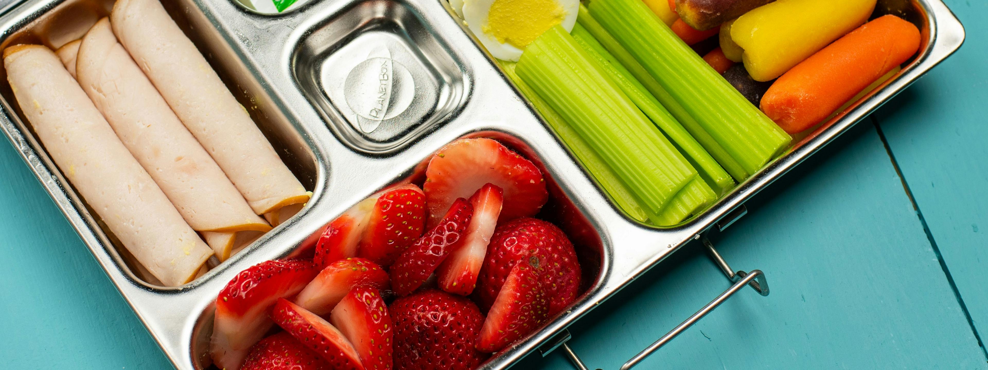 Packed School Lunch with Organic Valley