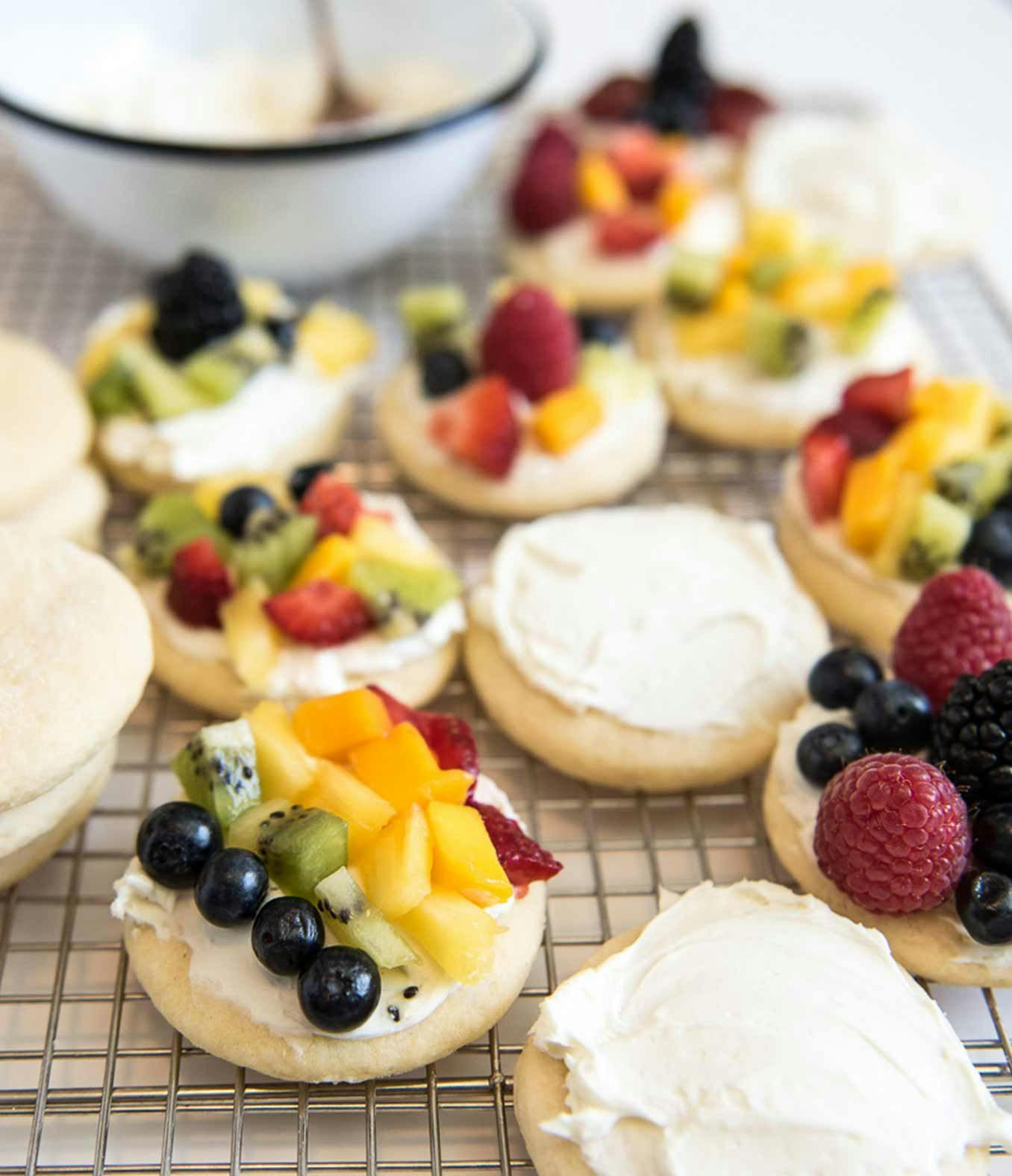 Fruit Pizza Cookies